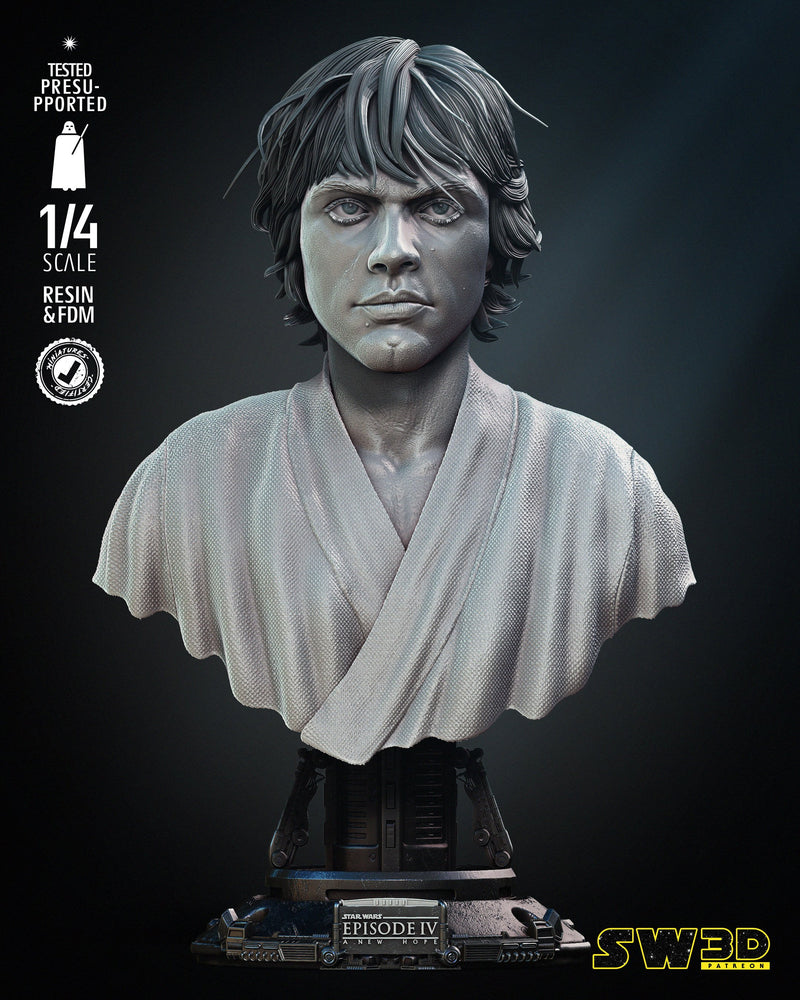 New Hope Luke Skywalker Bust