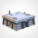 Bunkers 3D printed terrain view 4