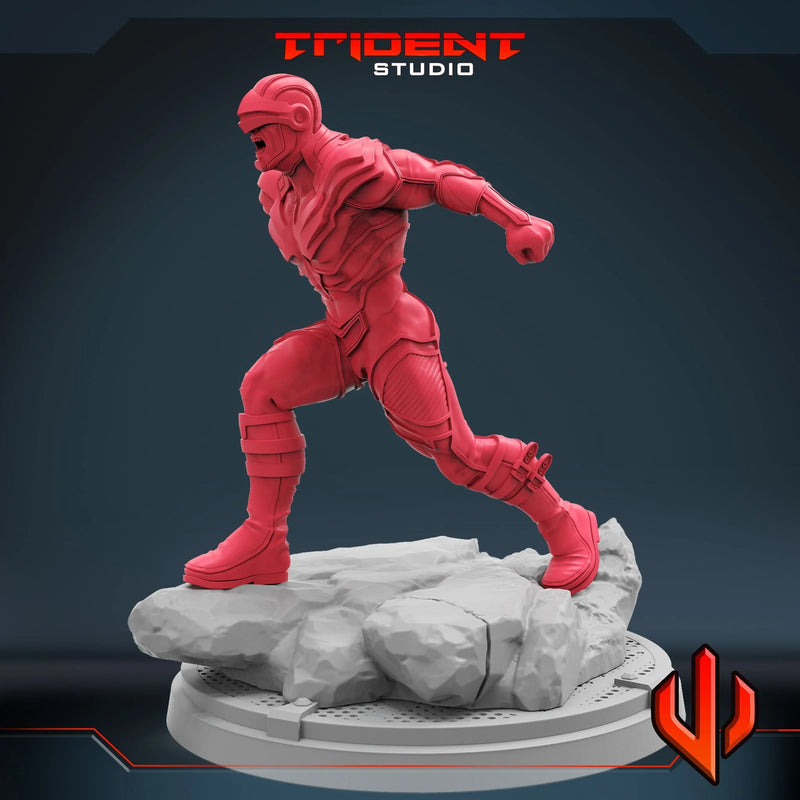 Cyclops Phoenix Marvel MCP-compatible 40mm resin proxy miniature by Trident Miniatures - product image 4
