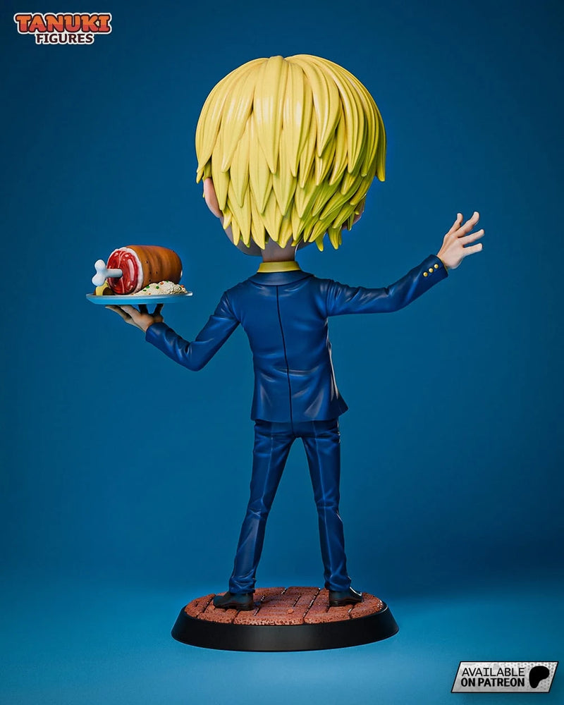 Sanji Chibi Resin Figure - Chibi view 4