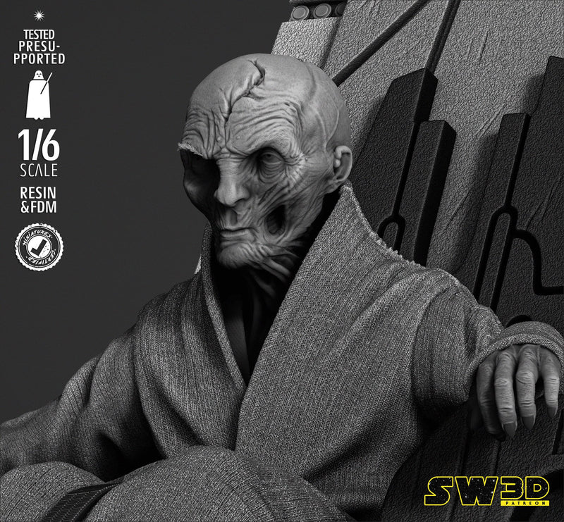 Snoke Sculpture