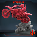 Gwenpool Masked Marvel MCP-compatible 40mm resin proxy miniature by Trident Miniatures - product image 4
