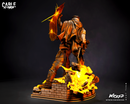 Cable Sculpture resin statue kit view 4