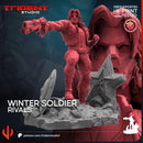 Winter Soldier Rivals Marvel MCP-compatible 40mm resin proxy miniature by Trident Miniatures - product image 4
