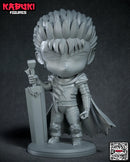 Guts Chibi Resin Figure - Chibi view 4