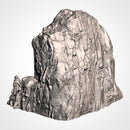 The Isolated Mountain 3D printed terrain view 4