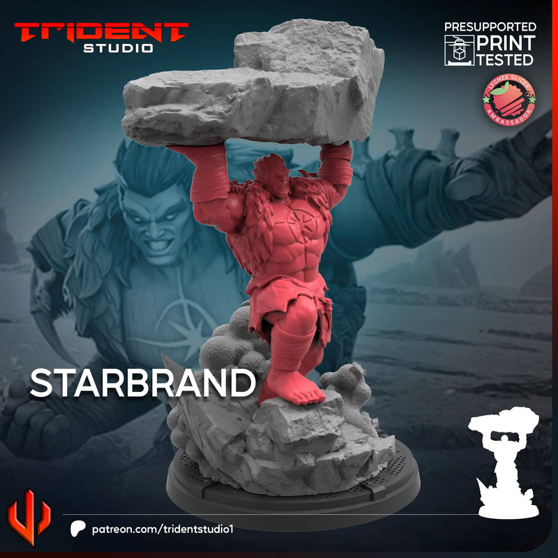 Starbrand Marvel MCP-compatible 40mm resin proxy miniature by Trident Miniatures - product image 4