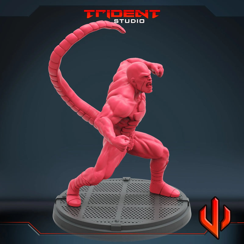 Rattler Marvel MCP-compatible 40mm resin proxy miniature by Trident Miniatures - product image 4