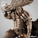 Cable 2025 Sculpture resin statue kit view 4