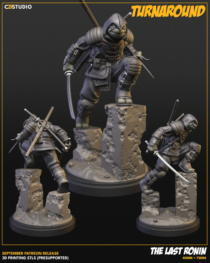 The Last Ronin TMNT MCP-compatible resin miniature by C27 Studios - product image 4