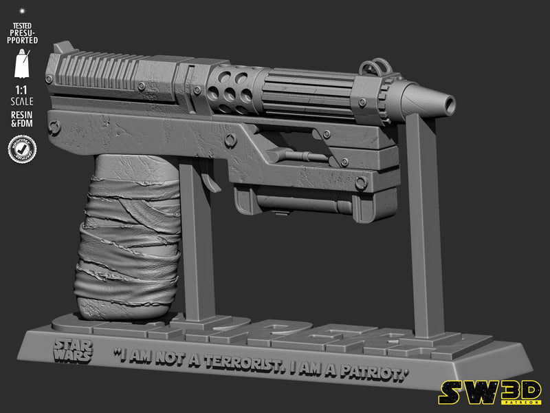 SW3D October 2025 Term: Saw Gerrera Blaster