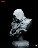 Edward Resin Statue & Bust - Bust view 4