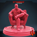 Moon Knight - Sculpt A Marvel MCP-compatible 40mm resin proxy miniature by Trident Miniatures - product image 4