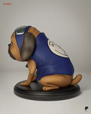 Pakkun Resin Statue - Full Size view 4