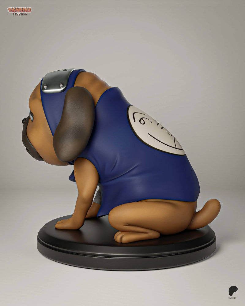 Pakkun Resin Statue - Full Size view 4