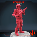 TVA Guard - Sculpt B Marvel MCP-compatible 40mm resin proxy miniature by Trident Miniatures - product image 4