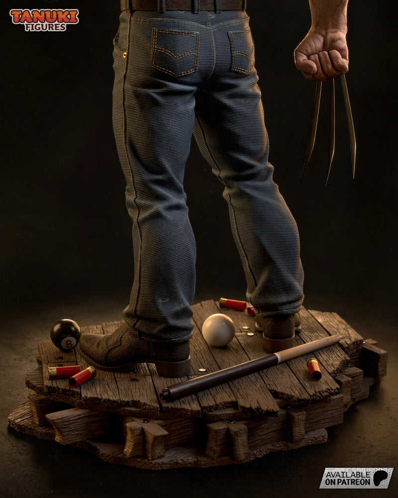 Logan Resin Statue & Bust - Full Size view 4