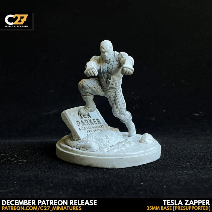 Shocker (Dec 2021 Sculpt) Marvel MCP-compatible resin miniature by C27 Studios - product image 4
