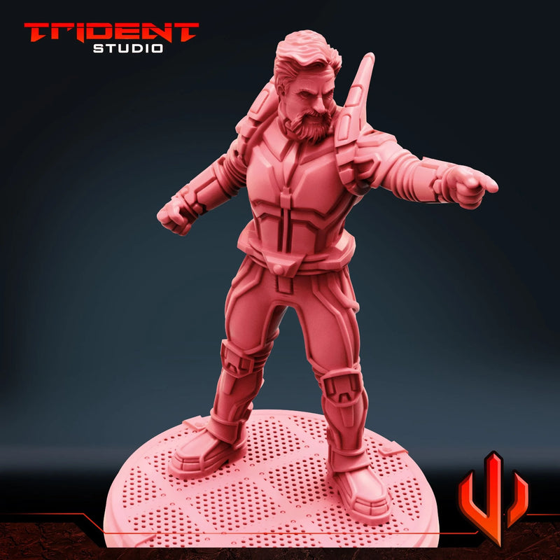 Dr Hank Pym Marvel MCP-compatible 40mm resin proxy miniature by Trident Miniatures - product image 4