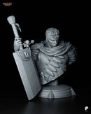 Guts Resin Statue & Bust - Bust view 4