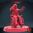 Professor X Marvel MCP-compatible 40mm resin proxy miniature by Trident Miniatures - product image 4