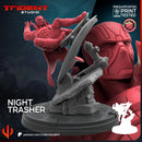 Night Thrasher Marvel MCP-compatible 40mm resin proxy miniature by Trident Miniatures - product image 4