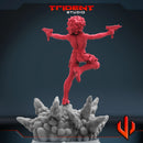 Domino Marvel MCP-compatible 40mm resin proxy miniature by Trident Miniatures - product image 4