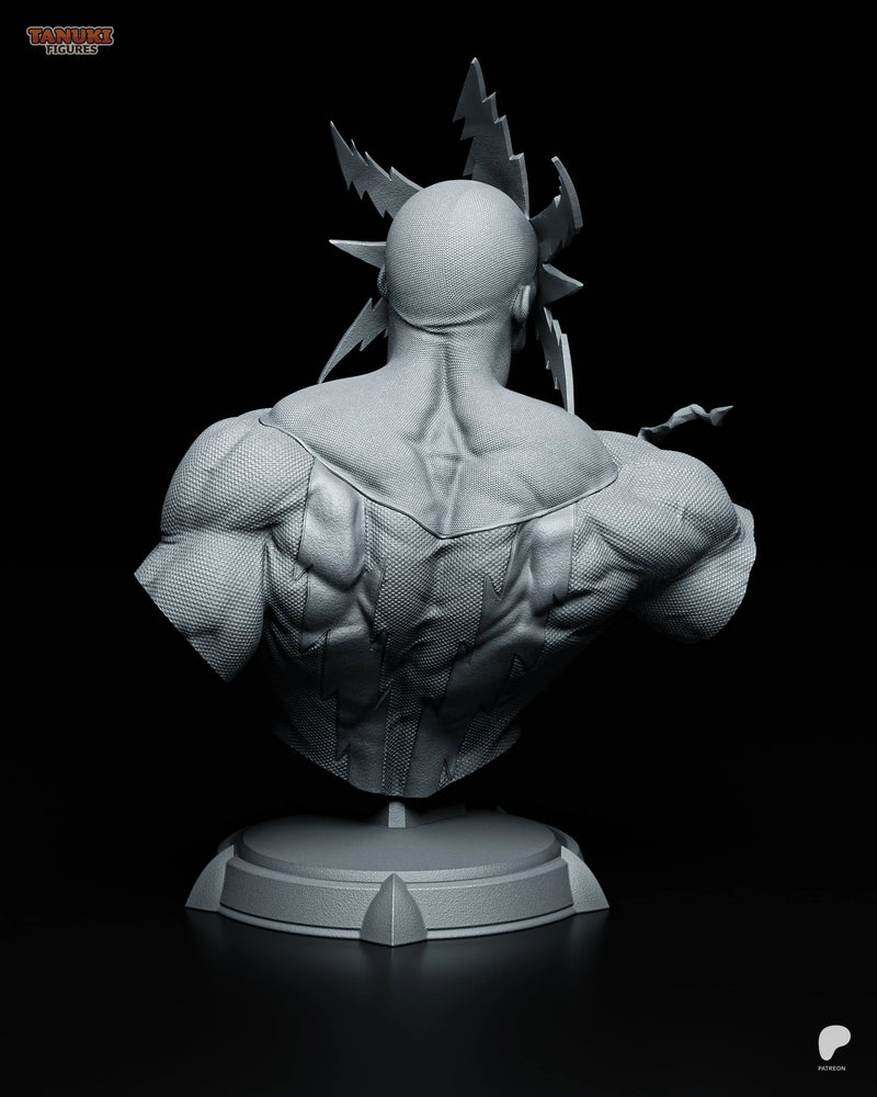 Electro Resin Statue & Bust - Bust view 4