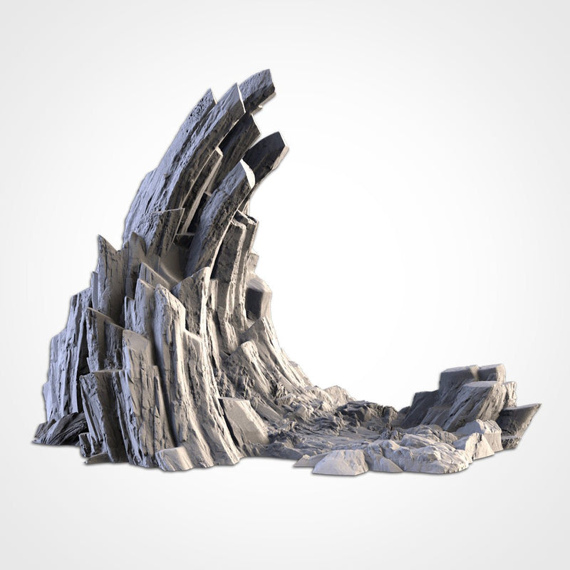 Rocky Planet 3D printed terrain view 4