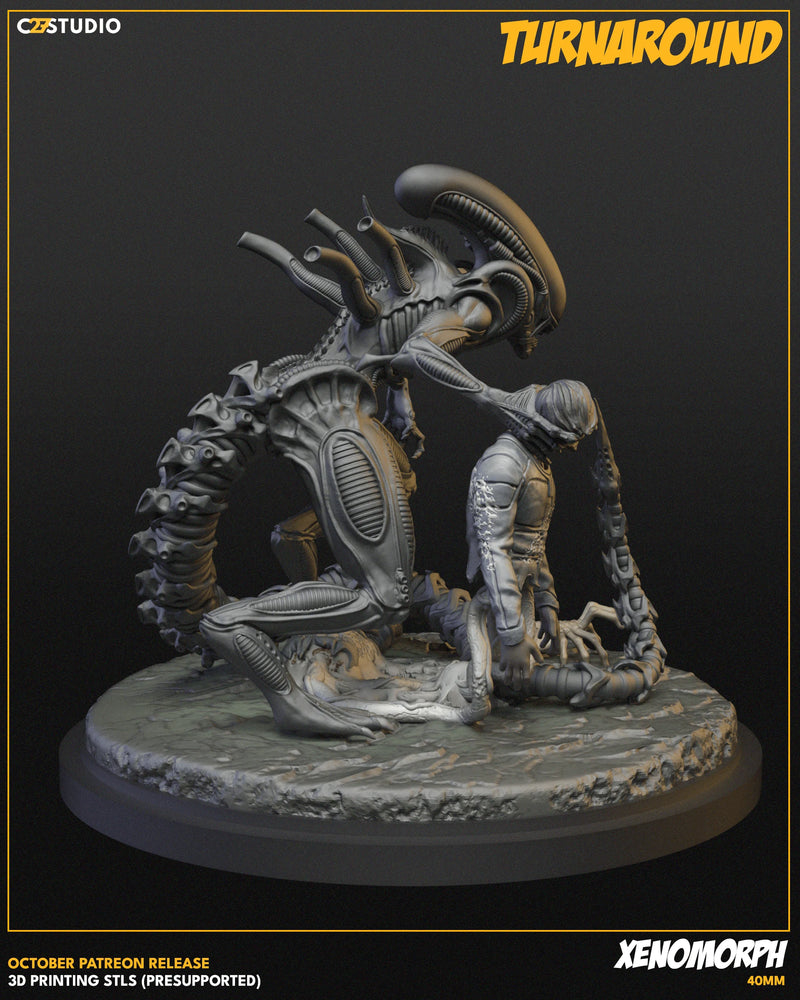 Xenomorph - Alien MCP-Compatible Resin Miniature Alien MCP-compatible resin miniature by C27 Studios - product image 4