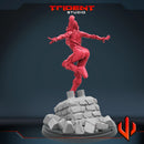 Black Cat Marvel MCP-compatible 40mm resin proxy miniature by Trident Miniatures - product image 4