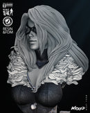 Black Cat Bust resin bust kit view 4