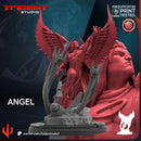 Angel Marvel MCP-compatible 40mm resin proxy miniature by Trident Miniatures - product image 4