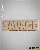 SW3D July 2025 Term: Savage Opress Lightsaber