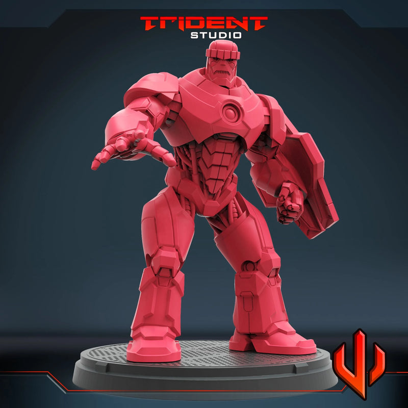 Sentinel - Sculpt B Marvel MCP-compatible 40mm resin proxy miniature by Trident Miniatures - product image 4