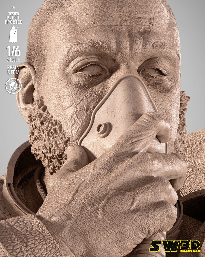SW3D October 2025 Term Saw Gerrera Sculpture