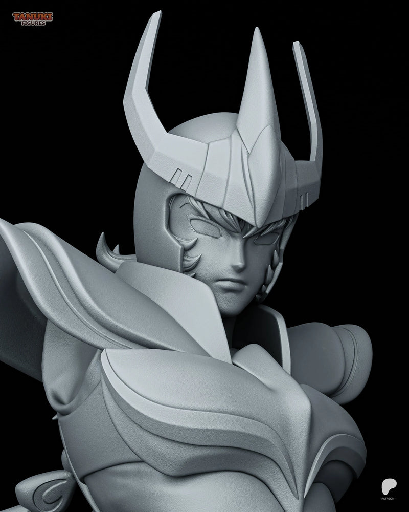 Phoenix Ikki Resin Statue & Bust - Bust view 4