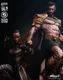 Black Panther and Namor Diorama resin diorama kit view 4
