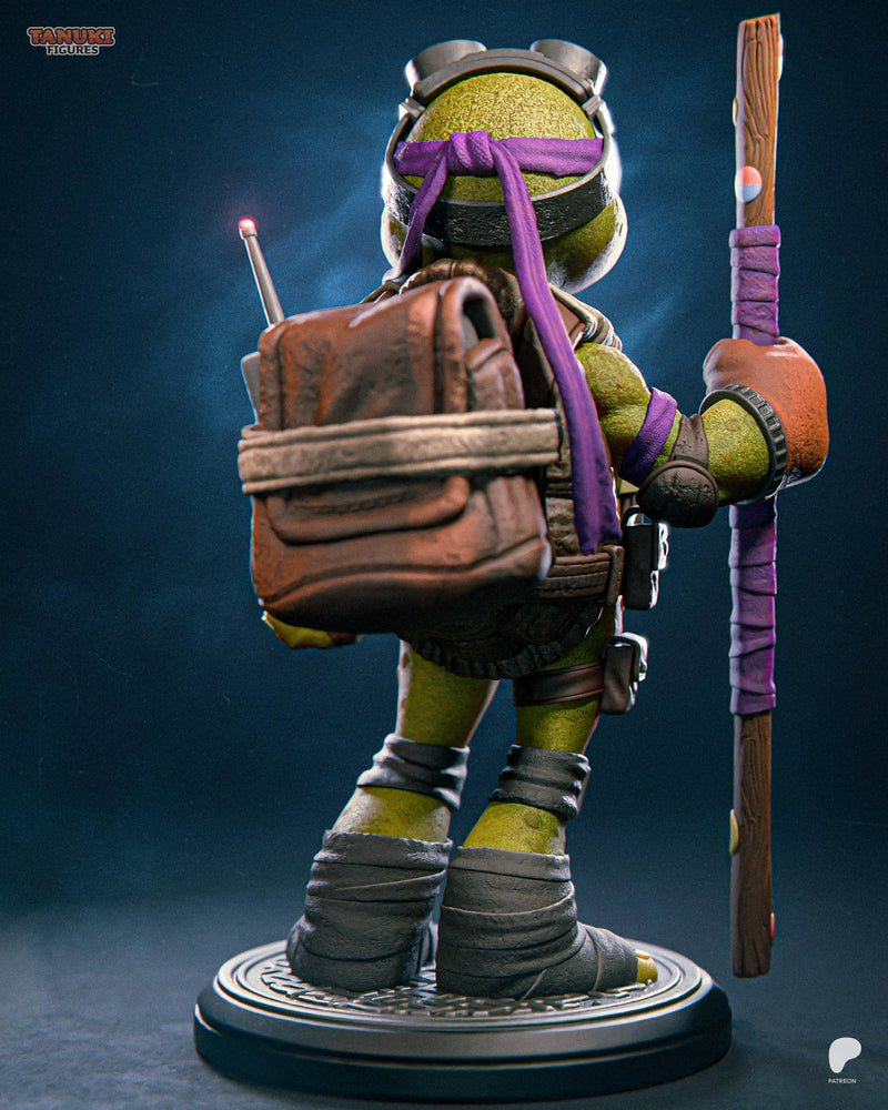 Donatello Toon Resin Figure - Toon view 4