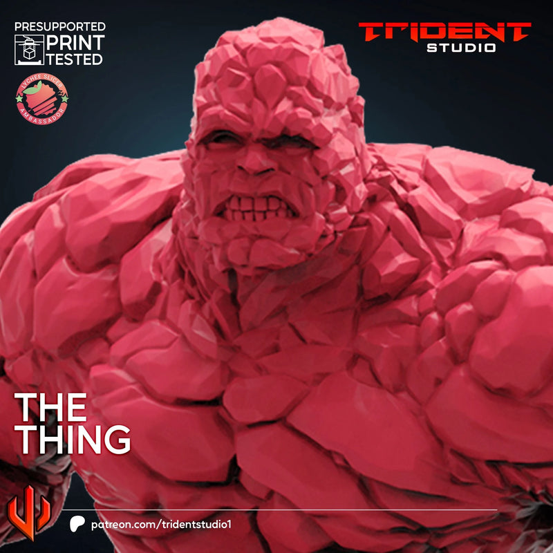 The Thing 2015 Movie Marvel MCP-compatible 40mm resin proxy miniature by Trident Miniatures - product image 4