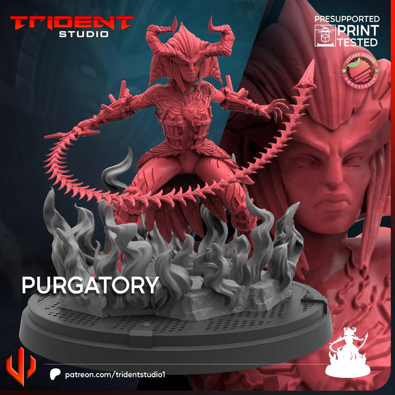 Purgatory Marvel MCP-compatible 40mm resin proxy miniature by Trident Miniatures - product image 4