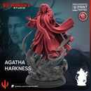 Agatha Harkness Marvel MCP-compatible 40mm resin proxy miniature by Trident Miniatures - product image 4