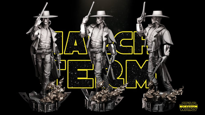 Cad Bane Sculpture