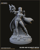 Scarlet Witch (Silver Age) Marvel MCP-compatible resin miniature by C27 Studios - product image 4