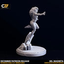 Polaris (Dec 2021 Sculpt) Marvel MCP-compatible resin miniature by C27 Studios - product image 4