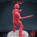 TVA Guard - Sculpt D Marvel MCP-compatible 40mm resin proxy miniature by Trident Miniatures - product image 4
