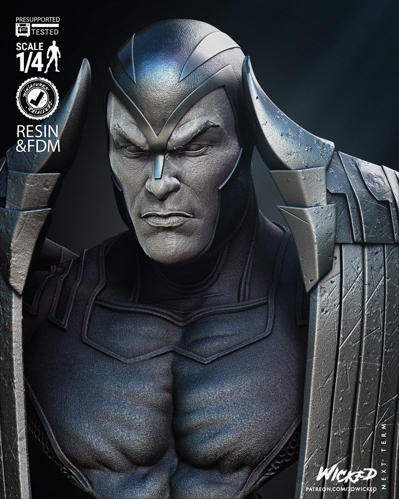 Archangel Bust Portrait resin bust kit view 4