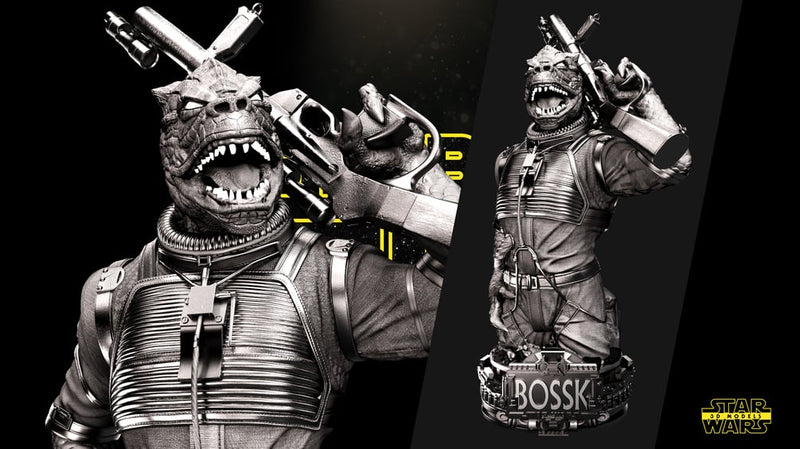Bossk Sculpture