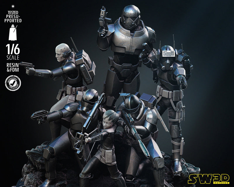 Bad Batch Diorama