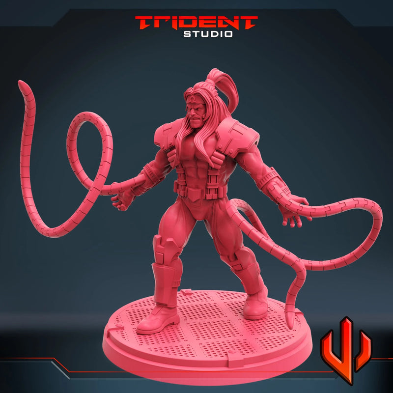 Omega Red - Sculpt B Marvel MCP-compatible 40mm resin proxy miniature by Trident Miniatures - product image 4